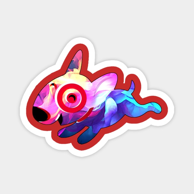 Cute Bullseye Dog Team Member, Bullseye Dog Target