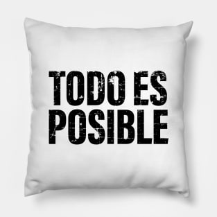 Todo es posible Pillow