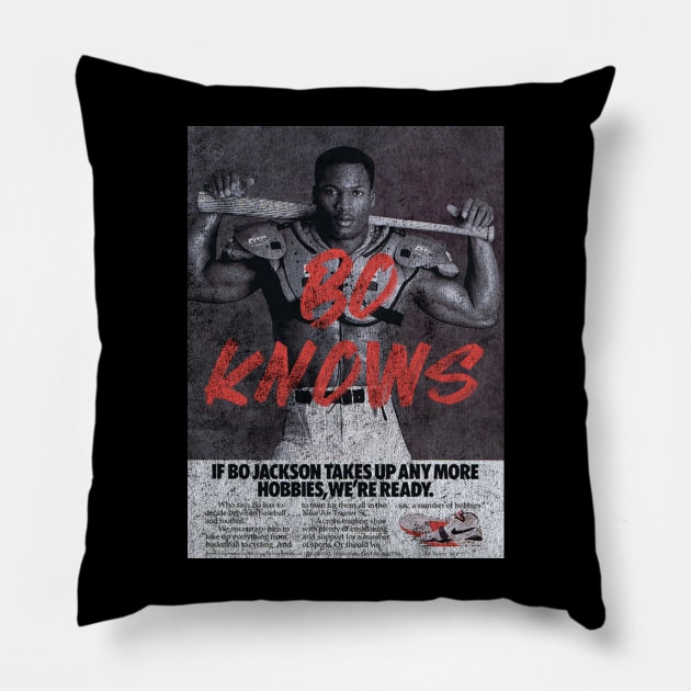 Bo Knows Pillow by KC Designs