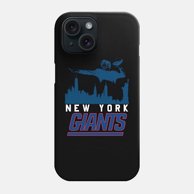 New York Giants Football Team Phone Case by Olievera