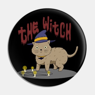 the witch cat Pin