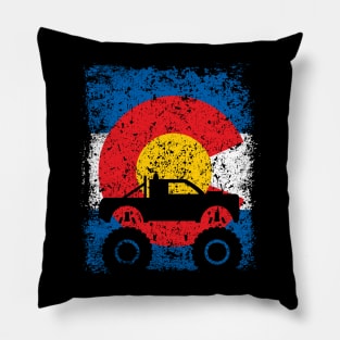 Monster Truck Colorado 4X4 Pillow