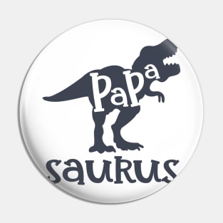 Papa Saurus Pin