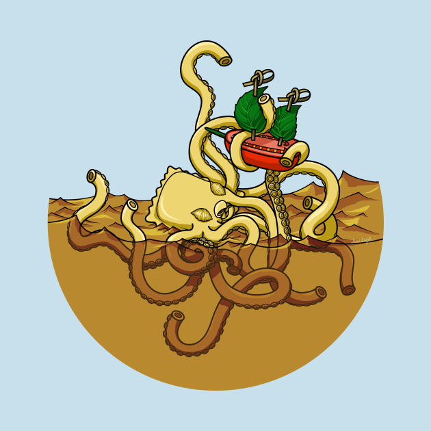 Noodle Kraken by JessiLeigh