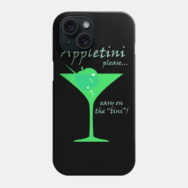 Appletini Phone Case by Uwaki