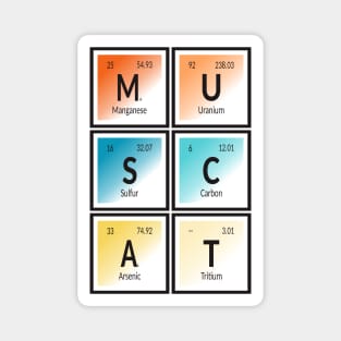 Muscat City | Periodic Table Magnet