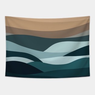 Stormy Sea Tapestry