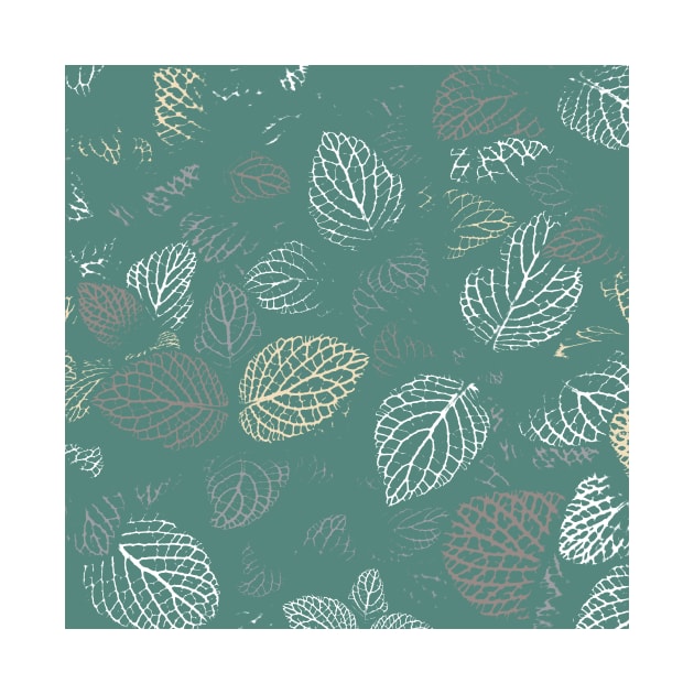 Autumn, Leaves Pattern 10 by B&K