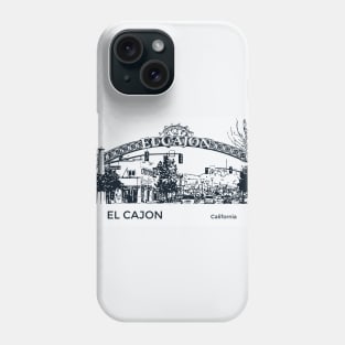 El Cajon California Phone Case