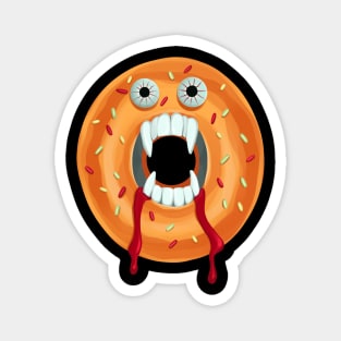 Halloween vampire donut Magnet