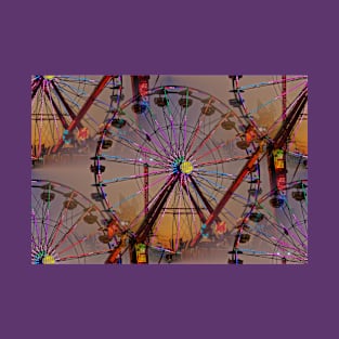 Sunsets over the Ferris Wheel T-Shirt