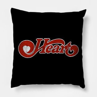 Heart Band Vintage Pillow