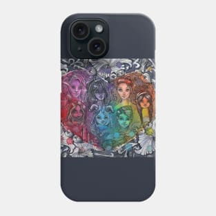 Rainbow heroes Phone Case