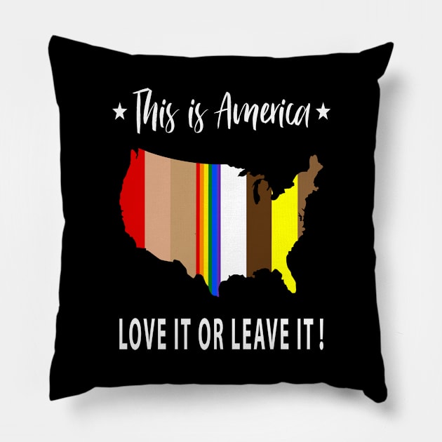 This is America Pillow by EthosWear