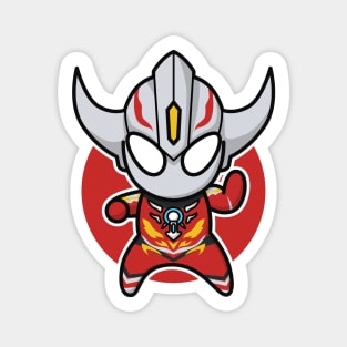 Ultraman Orb Burnmite Chibi Style Kawaii Magnet