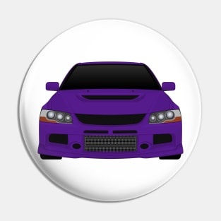 Evo IX Purple Pin