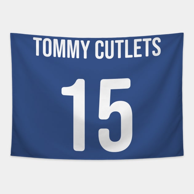 Tommy cutlets Tapestry by little prince