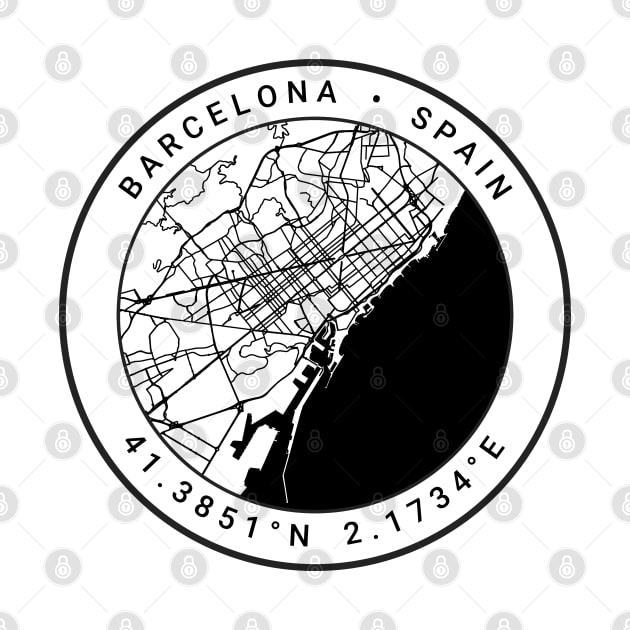 Barcelona Map by Ryan-Cox