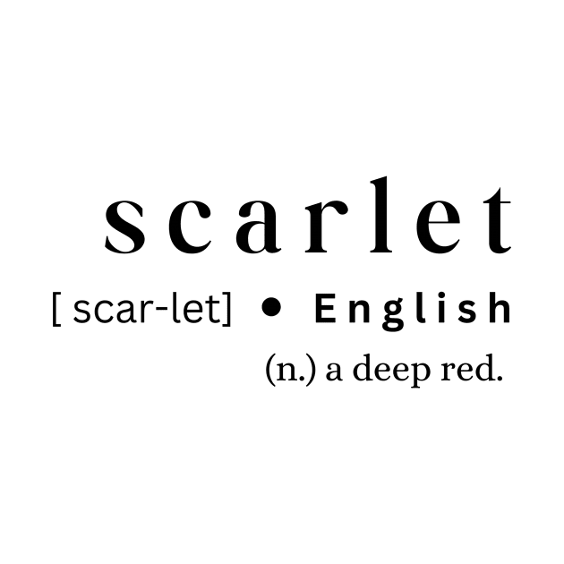 Scarlet by MajesticWords