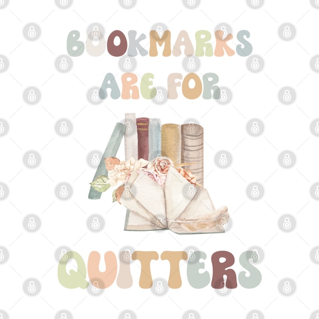 Bookmarks are for Quitters Book Reading by Royal7Arts