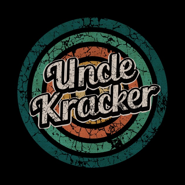 Uncle Kracker // Retro Circle Crack Vintage by People Mask