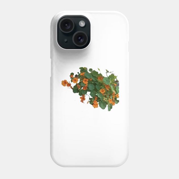 Wild Yellow Nasturtium Phone Case by mindprintz