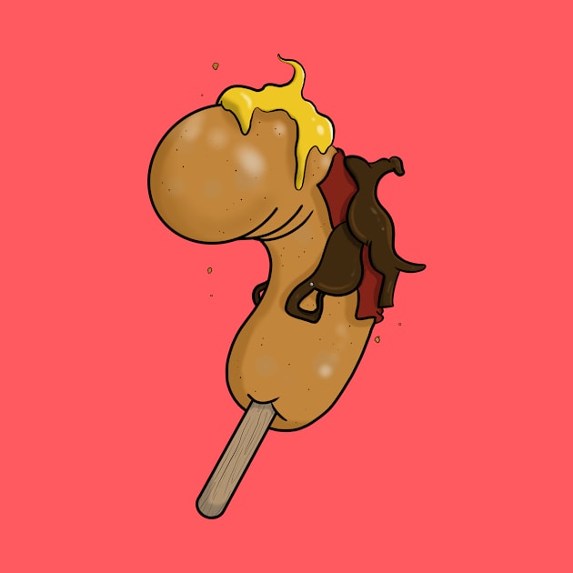 Corndog Cowboy by ArtOfJHammond