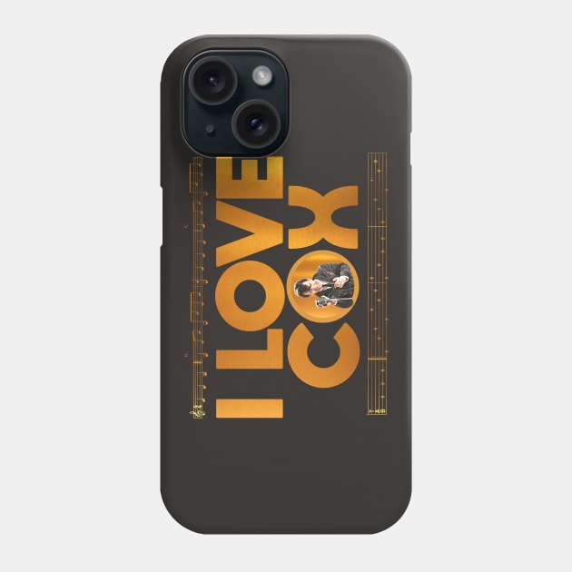 I LOVE COX Phone Case by darklordpug