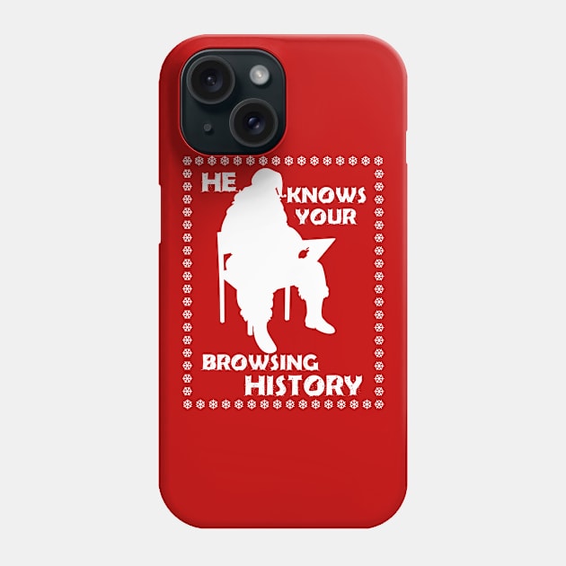 Funny Santa Claus Internet Joke Christmas Meme Phone Case by BoggsNicolas