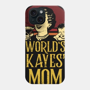 World's Okayest Mom Retro Funny Mother's Day Phone Case