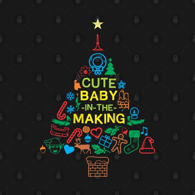 Cute Baby In The Making 2 - Christmas Gift by Vector-Artist