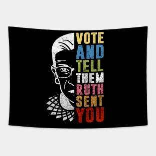 Vote And Tell Them Ruth Sent You Tapestry