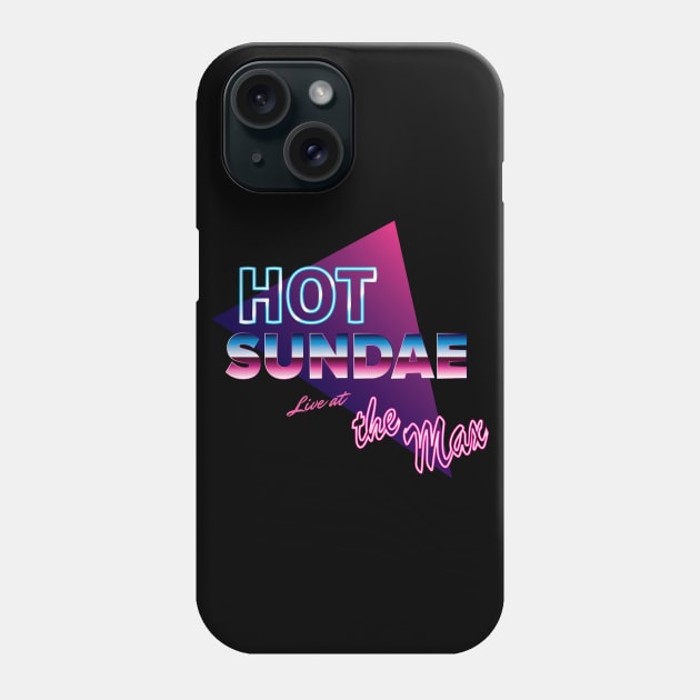 Hot Sundae Live Phone Case by DeepDiveThreads