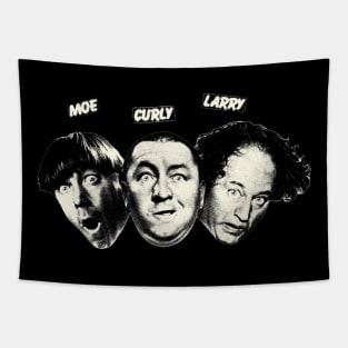 The Three Stooges Retro Tapestry