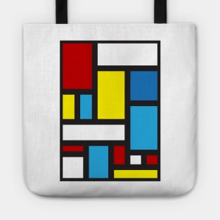 Mondrian Inspired Blocks Tote