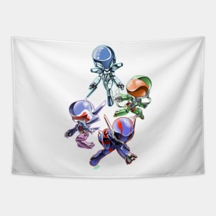 Asplenia Studios Knight Sabers (visors down) Tapestry