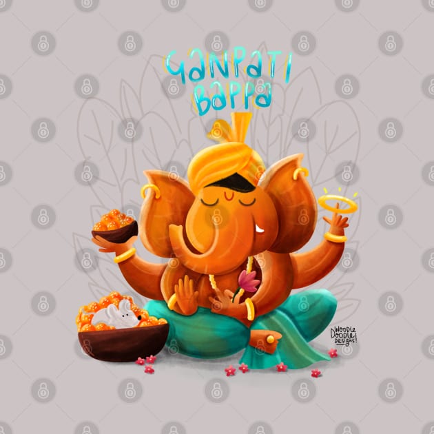 Ganesha by WoodleDoodleDesigns