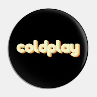 vintage color coldplay Pin