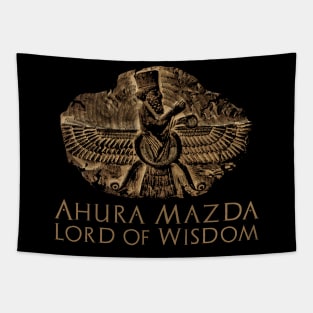 Ahura Mazda - Ancient Persian Mythology - Zoroastrianism Tapestry