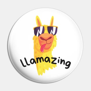 Llamazing Pin