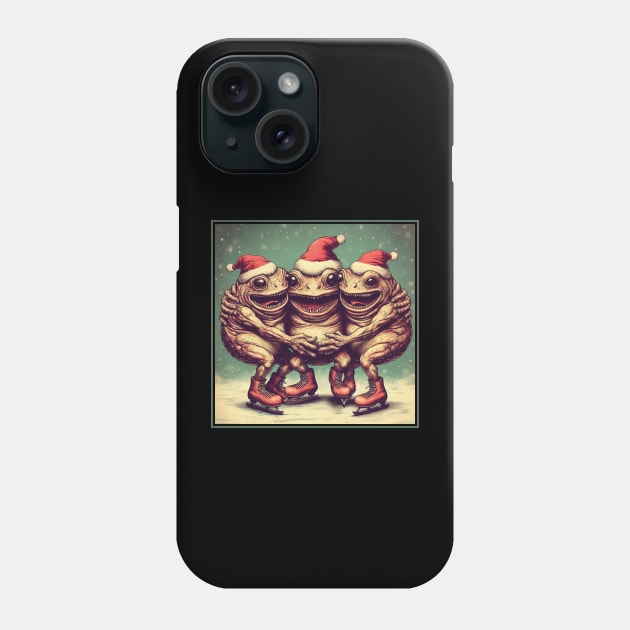 Festive Froggie Phone Case by Trendsdk