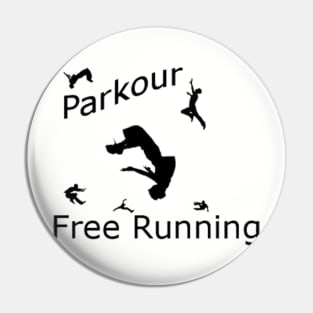 parkour & freerunning Pin