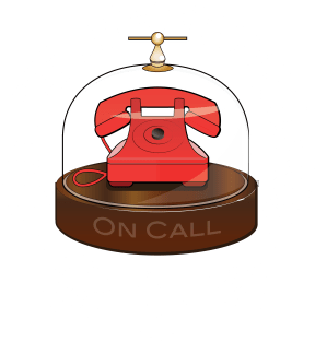 First Responder on Call! Magnet