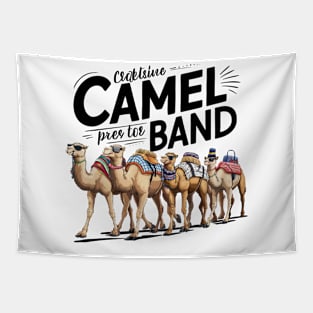 Camels ready to party Tapestry