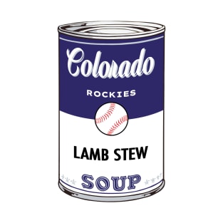 Colorado Rockies Soup Can T-Shirt