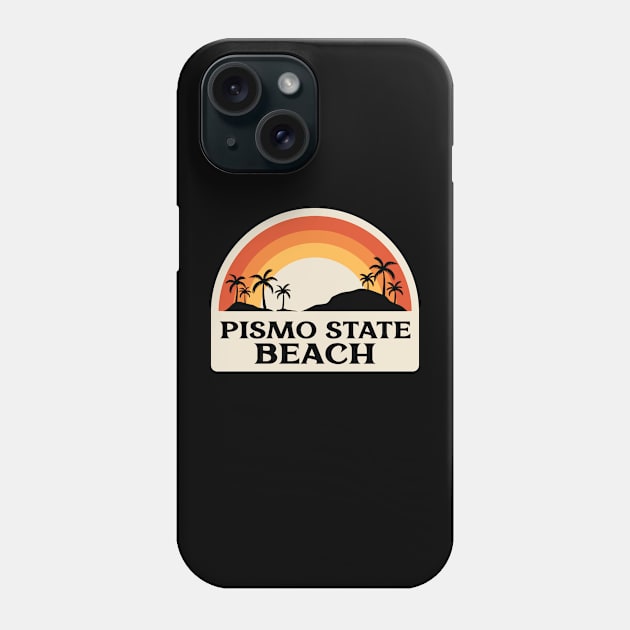 Pismo State Beach Retro Phone Case by Insert Place Here