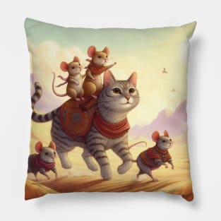 Desert Travelers Pillow