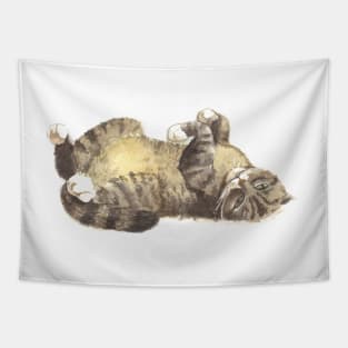 Tabby cat Tapestry