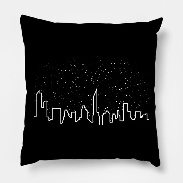 Skyline Pillow by Gary