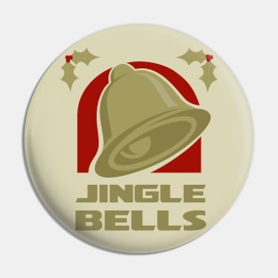 Jingle Bells - Gold Pin